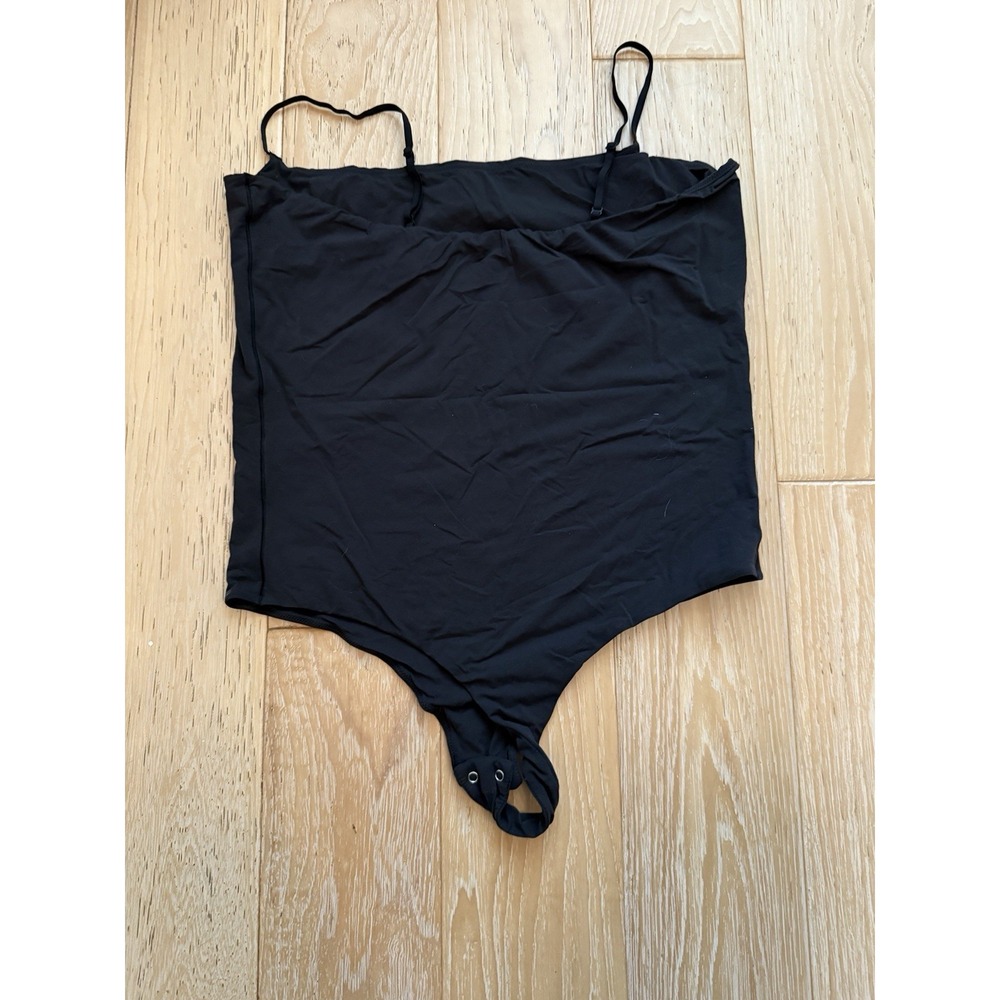 Skims Black Fits Everybody Cami‎ Bodysuit, Size 3X